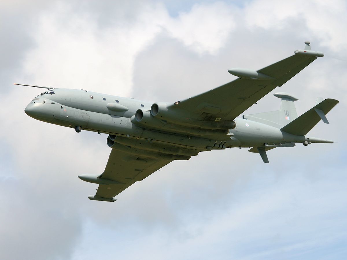 Hawker Siddeley Nimrod, RIAT 2007 - pic by Nigel Key