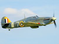 Z7015 - Hawker Hurricane, Old Warden 2007 - pic by Nigel Key