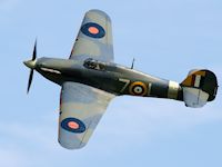 Z7015 - Hawker Hurricane, Old Warden 2007 - pic by Nigel Key