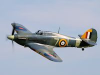 Z7015 - Hawker Hurricane, Old Warden 2007 - pic by Nigel Key