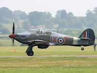 PZ865 - Hawker Hurricane, Cosford 2007 - pic by Nigel Key