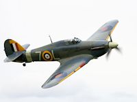 Z7015 - Hawker Hurricane, Old Warden 2008 - pic by Nigel Key