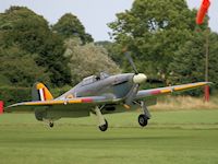 Z7015 - Hawker Hurricane, Old Warden 2008 - pic by Nigel Key