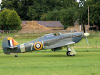 Z7015 - Hawker Hurricane, Old Warden 2009 - pic by Nigel Key