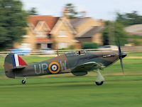 R4118 - Hawker Hurricane, Old Warden 2009 - pic by Nigel Key