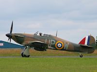 R4118 - Hawker Hurricane, Kemble 2009 - pic by Nigel Key