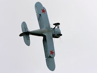 Polikarpov I-15, Duxford 2007 - pic by Dave Key