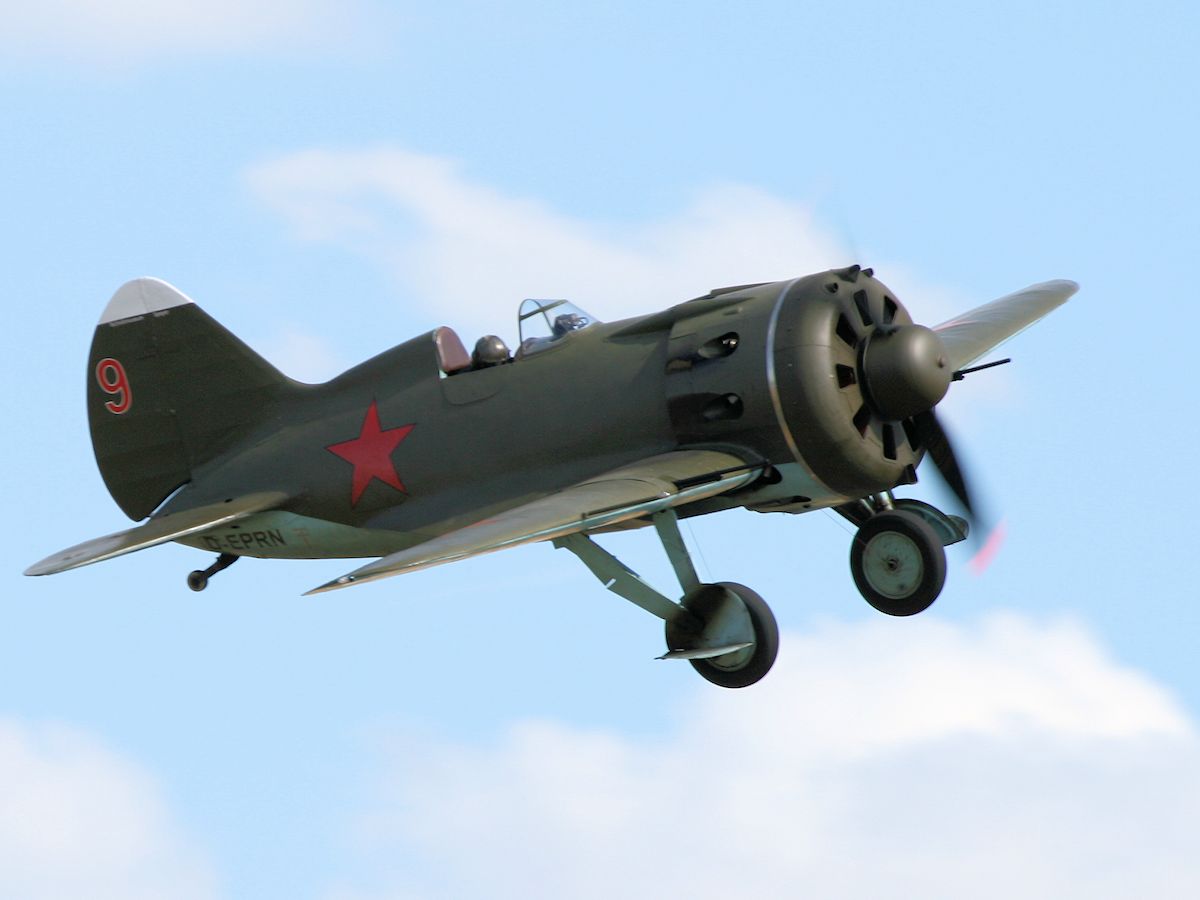 Polikarpov I-16, Duxford 2010 - pic by Nigel Key