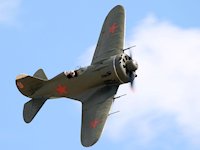 Polikarpov I-16, Duxford 2010 - pic by Nigel Key