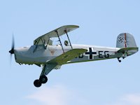 Bucker Bu 131 'Jungmann', Old Warden 2007 - pic by Nigel Key