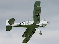 Bucker Bu 131 'Jungmann', Old Warden 2009 - pic by Nigel Key