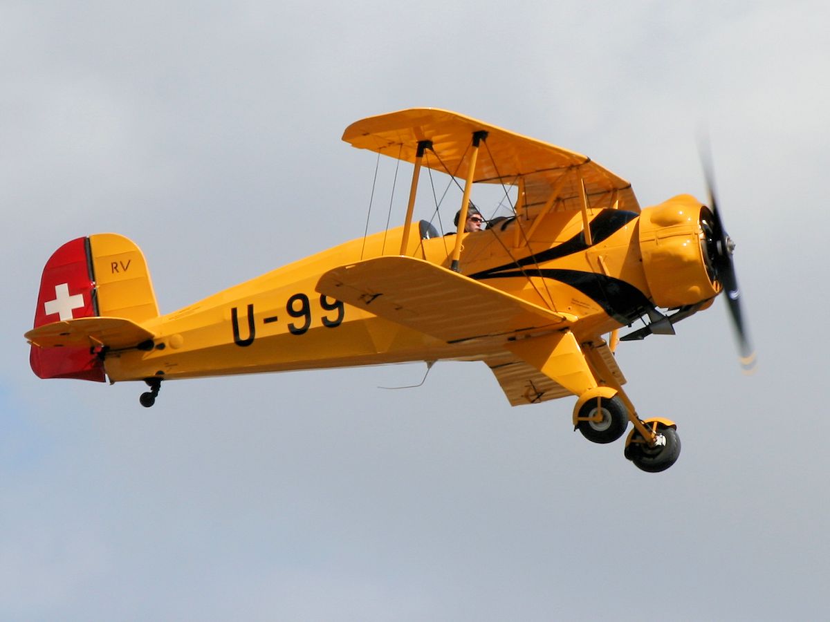 Bucker Bu 133 'Jungmeister', Duxford 2010 - pic by Nigel Key