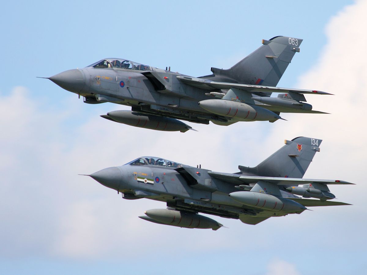 Panavia Tornado GR.4's, Kemble 2008 - pic by Nigel Key