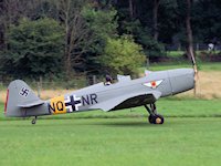 Klemm KL 35, Old Warden 2008 - pic by Nigel Key