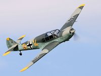 Messerschmitt BF108, Old Warden 2007 - pic by Nigel Key