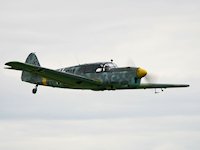 Messerschmitt BF108, Old Warden 2008 - pic by Nigel Key