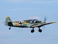 Messerschmitt BF108, Kemble 2010 - pic by Nigel Key