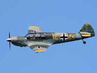 Messerschmitt BF108, Kemble 2010 - pic by Nigel Key