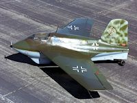 Messerschmitt Me163 'Komet', National Museum USAF - pic by Nigel Key