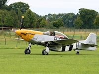 413704 P-51D Mustang 'Ferocious Frankie' - Old Warden 2008 - pic by Nigel Key