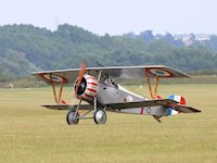 Nieuport 17, Duxford 2011 - pic by Nigel Key