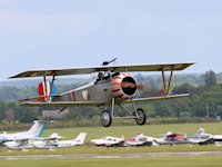 Nieuport 17, Duxford 2012 - pic by Nigel Key