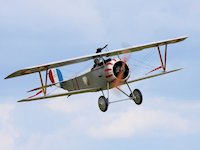 Nieuport 17, Duxford 2012 - pic by Nigel Key