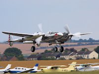 Lockheed P-38 'Lightning', Duxford 2011 - pic by Nigel Key