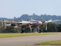 Lockheed P-38 'Lightning', Duxford 2011 - pic by Nigel Key