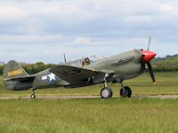 Curtiss P-40M 'Warhawk', Abingdon 2009 - pic by Nigel Key