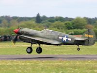 Curtiss P-40M 'Warhawk', Abingdon 2009 - pic by Nigel Key