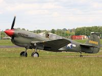 Curtiss P-40M 'Warhawk', Abingdon 2009 - pic by Nigel Key