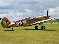 Curtiss P-40F 'Warhawk', Duxford 2012 - pic by Nigel Key