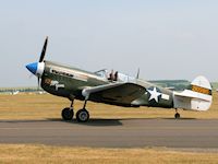 Curtiss P-40N 'Warhawk', Duxford 2013 - pic by Nigel Key