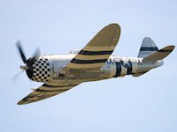 Republic P-47 'Thunderbolt', Duxford 2005 - pic by Nigel Key