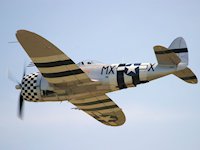 Republic P-47 'Thunderbolt', Duxford 2005 - pic by Nigel Key