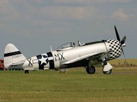 Republic P-47 'Thunderbolt', Duxford 2005 - pic by Nigel Key