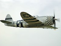 Republic P-47 'Thunderbolt', Duxford 2006 - pic by Nigel Key