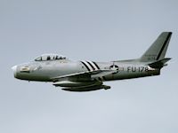 North American F-86A 'Sabre', Kemble 2008 - pic by Nigel Key