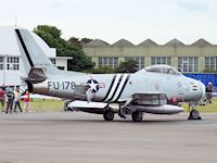 North American F-86A 'Sabre', Kemble 2008 - pic by Nigel Key