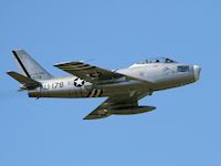 North American F-86A 'Sabre', Kemble 2008 - pic by Nigel Key