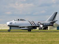 North American F-86A 'Sabre', Kemble 2008 - pic by Nigel Key