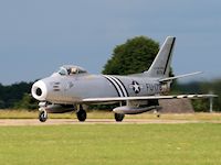 North American F-86A 'Sabre', Kemble 2009 - pic by Nigel Key