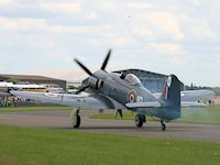 Hawker Seafury, Duxford 2007 - pic by Nigel Key