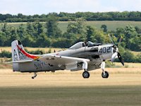 Douglas A-1 'Skyraider', Duxford 2010 - pic by Nigel Key