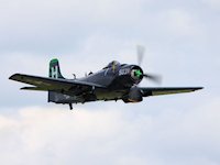 Douglas A-1 'Skyraider', Duxford 2012 - pic by Nigel Key