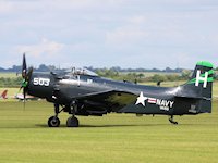 Douglas A-1 'Skyraider', Duxford 2012 - pic by Nigel Key