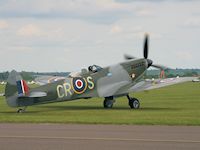 TD248 Supermarine Spitfire Mk XVIe - Duxford 2007 - pic by Nigel Key