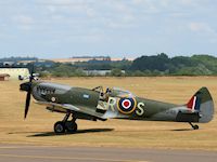 TD248 Supermarine Spitfire Mk XVIe - Duxford 2010 - pic by Nigel Key