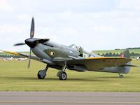 TD248 Supermarine Spitfire Mk XVIe - Duxford 2011 - pic by Nigel Key